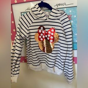 Girls Disney (Minnie) stripped hoodie